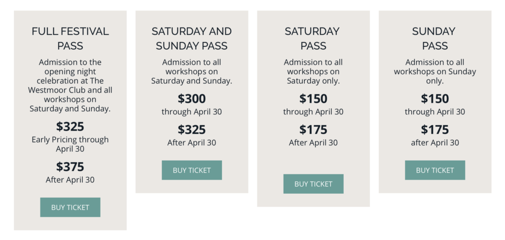 Nantucket Yoga Festival Tickets