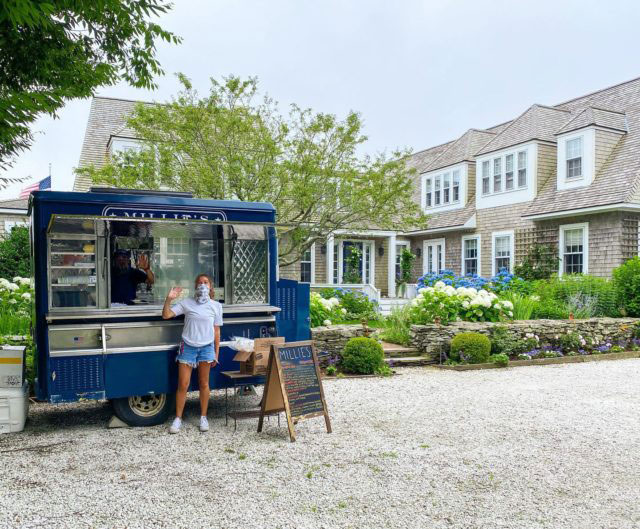 millies nantucket food cart