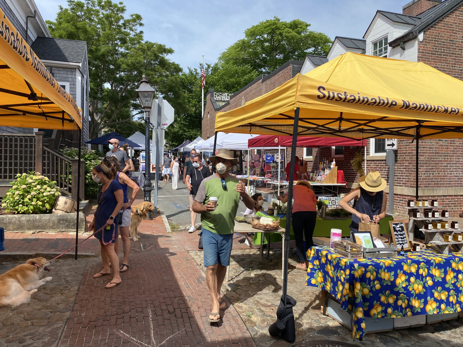 Farmers and Artisans Market Fisher Real Estate Nantucket