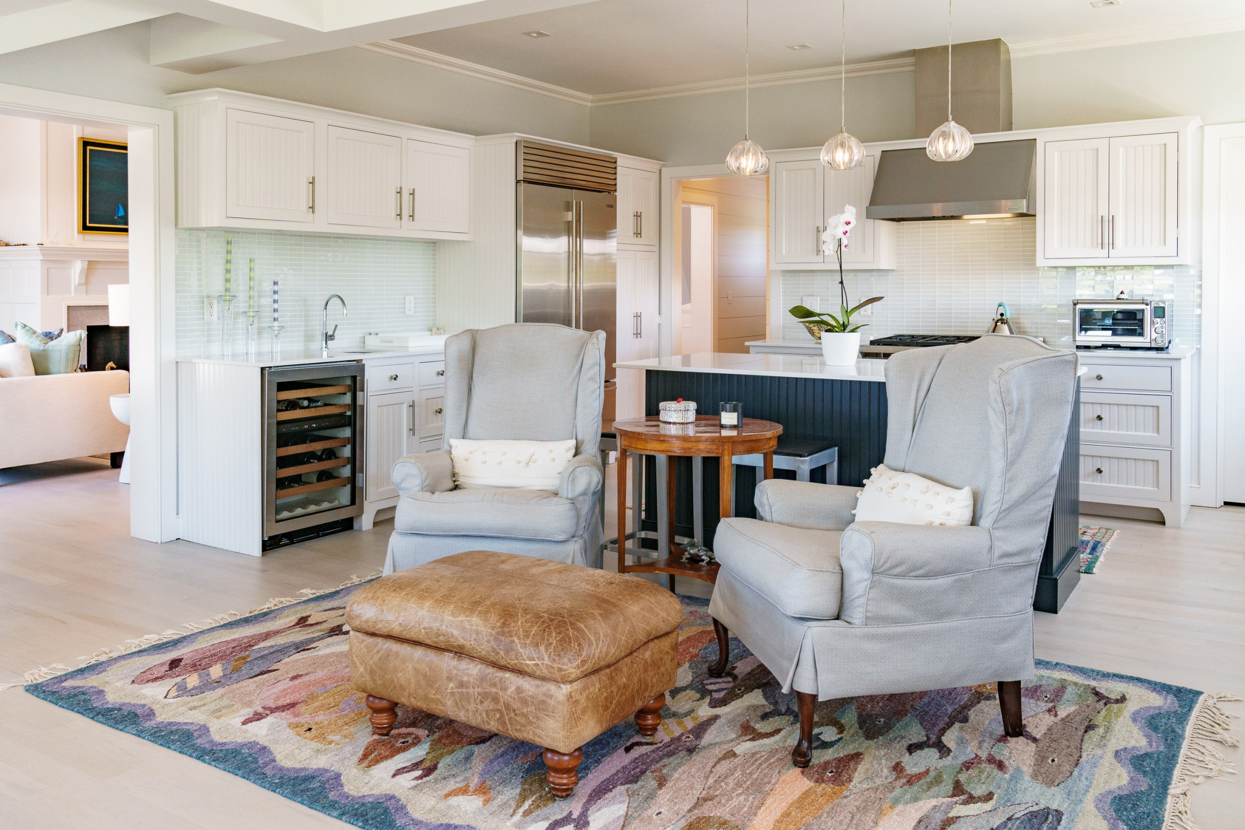 14 kitchen to liv room