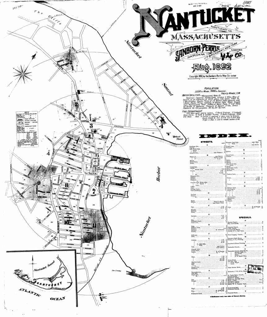 Sanborn Maps of Nantucket 1