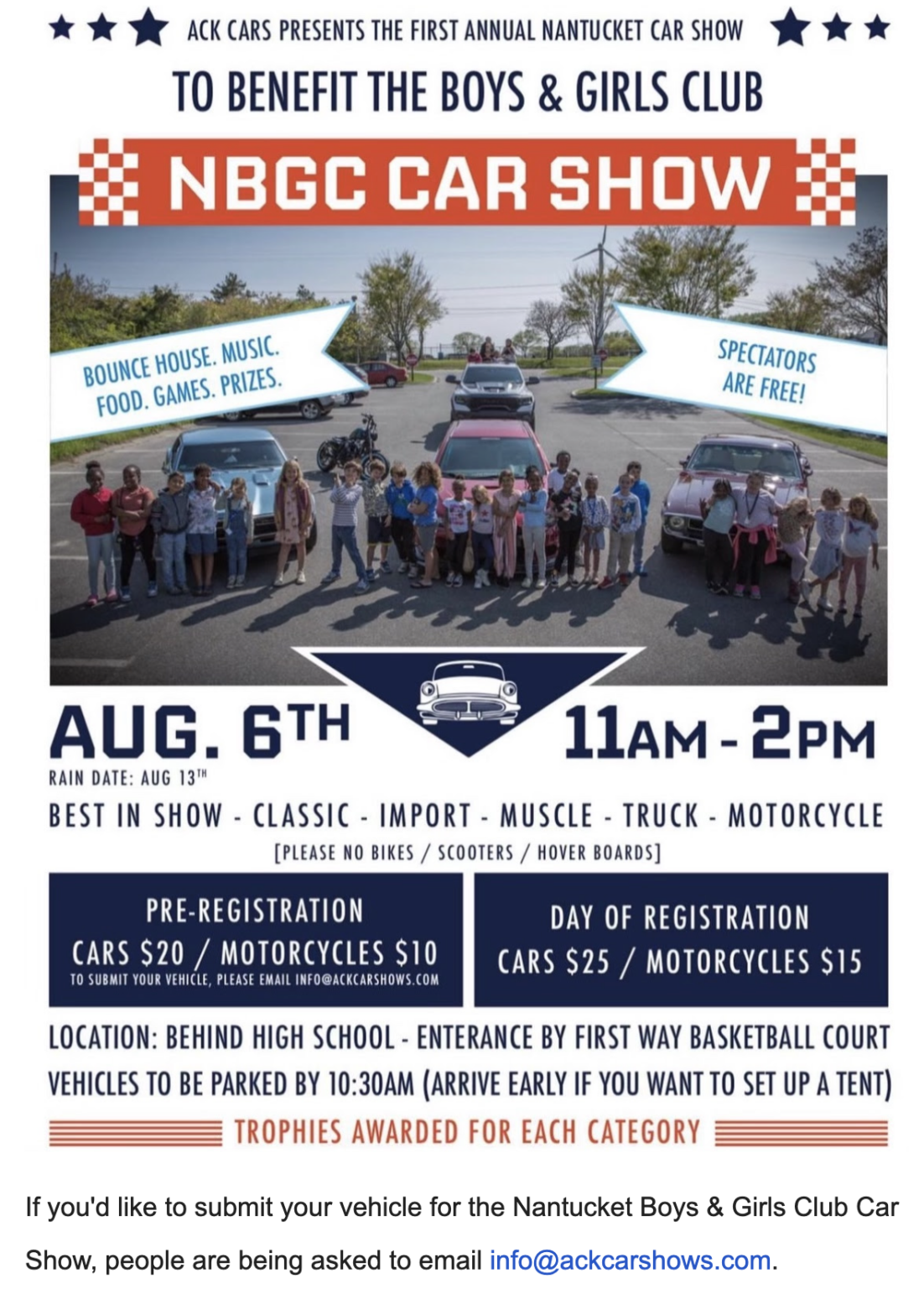 First Annual Nantucket Car Show Fisher Real Estate Nantucket