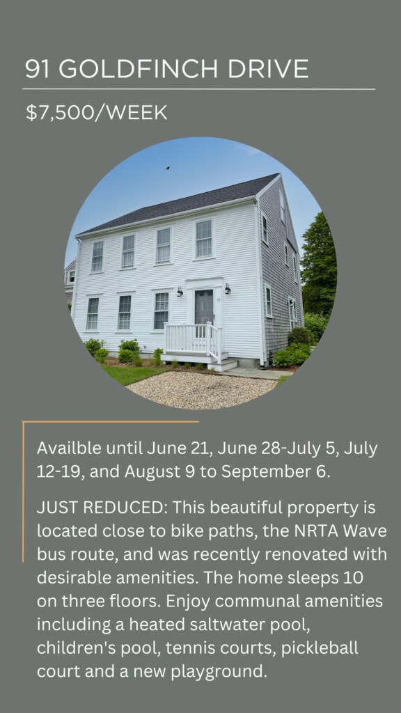 Featured Nantucket Rental Homes 