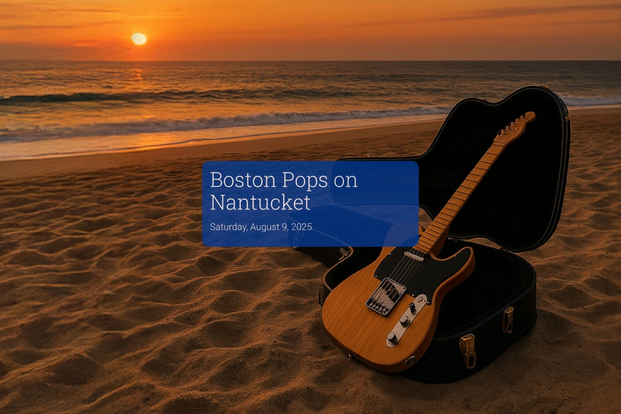 boston pops on nantucket 2025