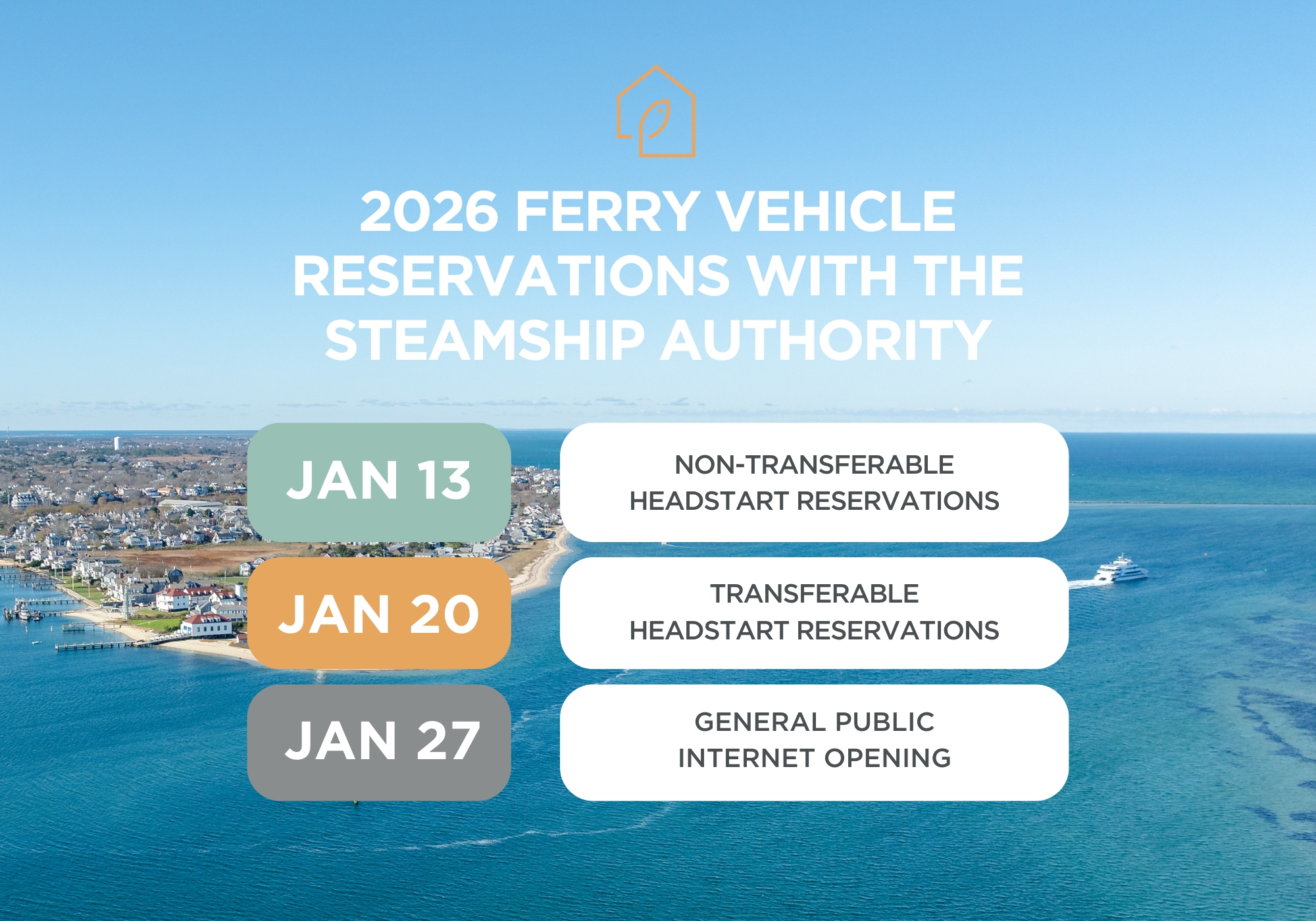 2026 Steamship Authority Reservations