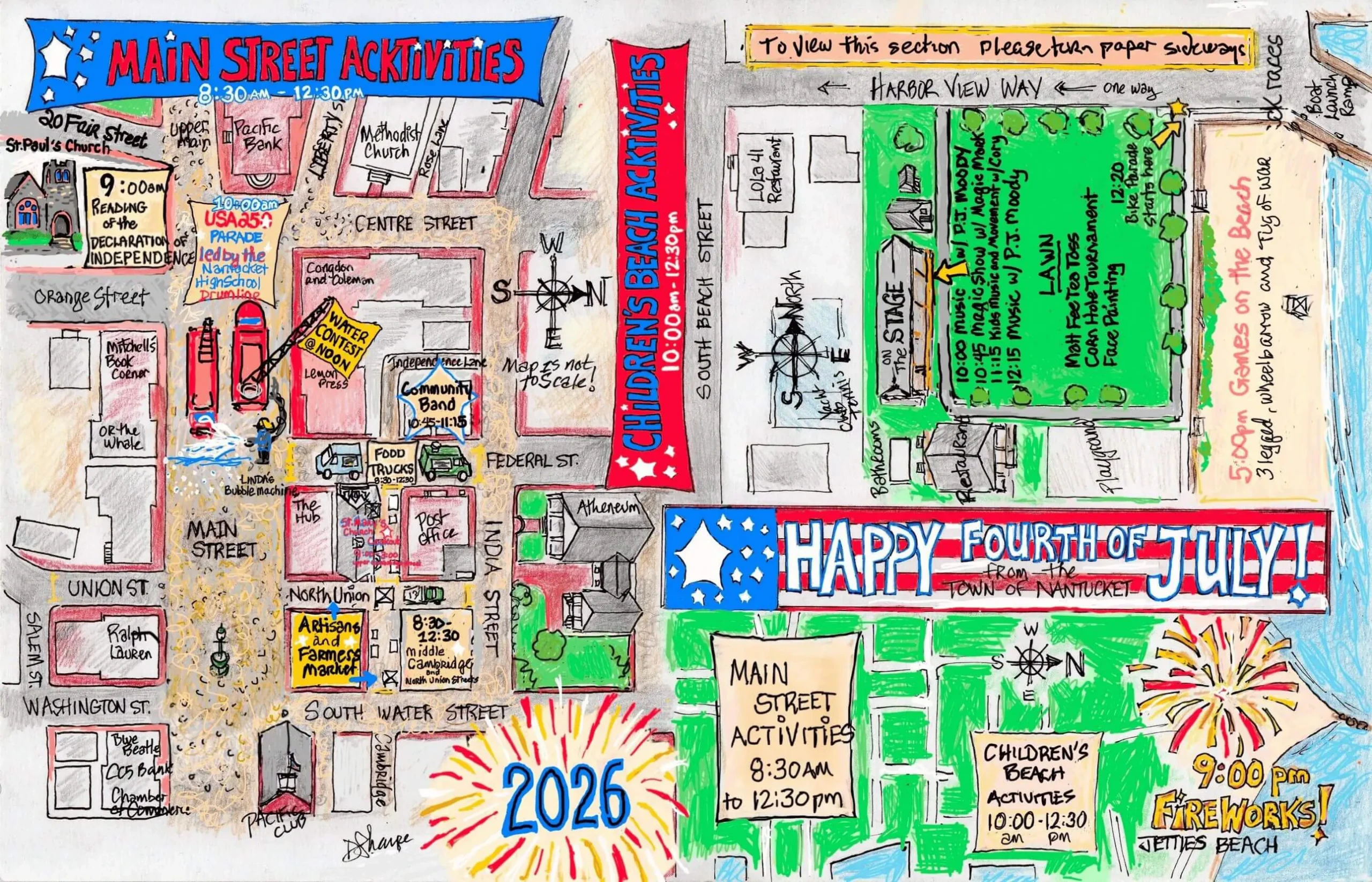 Nantucket July 4th activities 2026