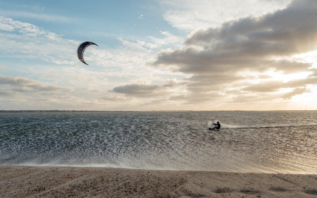 Kiteboarding on Nantucket